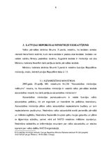 Referāts 'Latvijas Repulikas ministriju vispārējs raksturojums', 6.