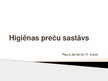 Prezentācija 'Higiēnas preču "Dzintars" sastāvs', 1.
