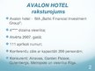 Prakses atskaite 'Pirmsdiploma prakses atskaite viesnīcā "Avalon Hotel"', 17.