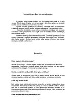Prakses atskaite 'Intervija ar divu bērnu māmiņu', 2.