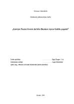 Referāts 'Latvijas Tautas frontes darbība Bauskas rajona Gailīšu pagastā', 1.