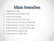 Prezentācija 'Branches of International Public Law', 2.