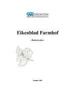 Biznesa plāns 'Eikenblad Farmhof', 1.