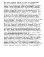 Eseja 'Deforestation in Brazil', 1.