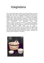 Konspekts 'Kokgriešana', 1.