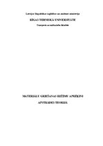 Referāts 'Materiālu griešanas režīmu aprēķini', 1.