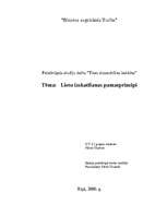 Referāts 'Lietu izskatīšanas pamatprincipi', 1.