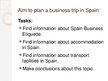 Prezentācija 'Business Trip to Spain', 2.