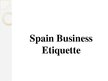 Prezentācija 'Business Trip to Spain', 13.