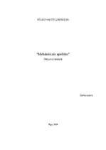 Referāts 'E. Bērdžesa romāna "Mehāniskais apelsīns" un tā ekranizējuma analīze', 1.