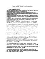 Konspekts 'Mazā Anduļa pirmās bērnības atmiņas', 1.