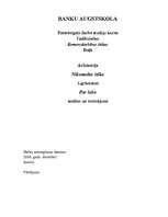 Referāts 'Aristotelis "Nikomaha ētika", 1.grāmatas analīze', 1.