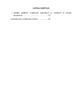 Eseja 'Sociālās problēmas 21.gadsimtā. Izaicinājumi un risinājumi no Latvijas perspektī', 3.