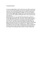 Eseja 'Country, Nature, People', 1.