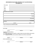 Paraugs 'Darba iekārtas un inventāra iegades pieteikums', 1.