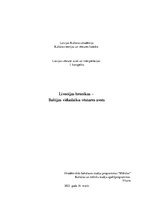 Konspekts 'Livonijas hronikas - Baltijas viduslaiku vēstures avots', 1.