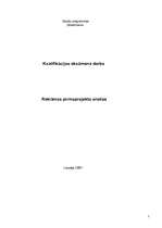 Referāts 'Reklāmas pirmsprojekta analīze', 1.