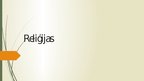 Prezentācija 'Monoteiskās reliģijas', 1.