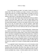 Eseja 'Filosofija, reliģija un zinātne', 8.