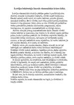 Konspekts 'Latvijas iedzīvotāju līmenis ekonomiskās krīzes laikā', 1.