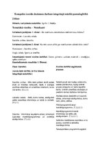 Konspekts 'Integrētā stunda sākumskolā', 1.