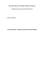 Referāts 'Modelēšana sākumskolas mācību metodikās', 1.