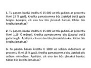 Prezentācija 'Kredītprocentu maksājumu aprēķināšana', 3.