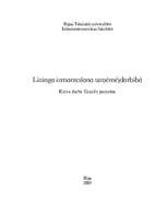 Referāts 'Līzinga izmantošana uzņēmējdarbībā', 1.