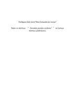 Referāts 'Bailes un televīzija: "Zemiskās pasaules sindroms" un Latvijas televīziju piedāv', 1.