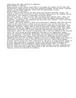 Eseja 'Supply Management: Six Elements of Superior Design', 2.