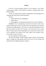 Referāts 'Ainavu dizains', 3.