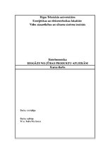 Referāts 'Biogāze no jūras produktu atliekām', 1.