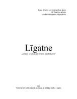 Konspekts 'Līgatne', 1.