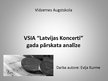 Referāts 'VSIA "Latvijas Koncerti" gada pārskata analīze', 20.