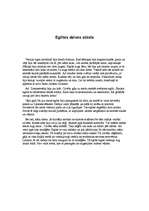 Eseja 'Eglītes dzīves stāsts', 1.