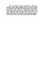 Eseja 'Ja es būtu mamma', 2.