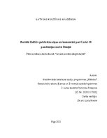 Referāts 'Portālā Delfi.lv publicētās ziņas un komentāri par Covid-19 pandēmijas norisi Dā', 1.