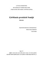 Konspekts 'Ģērbšanās protokols Somijā', 1.