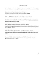 Referāts 'Mārketinga sabiedriskās attiecības un mārketings - kurš kuru?', 10.