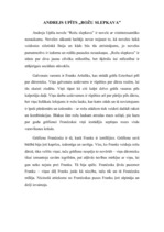 Konspekts 'A.Upīts "Rožu slepkava"', 1.