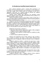Referāts 'Plānošanas komunikācija', 1.