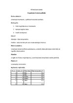 Paraugs 'Organisma termoregulācija', 1.