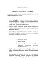 Konspekts 'Audzināšanas metodes', 1.