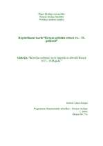 Konspekts 'Krievijas notikumi un to iespaids uz stāvokli Eiropā 1917.- 1920.gadā', 1.