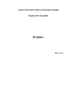Konspekts 'Produkts', 1.