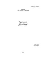Referāts 'Apartamenti "Eridāna"', 1.