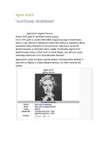 Konspekts 'Agata Kristi "Austrumu ekspresis"', 1.