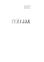 Referāts 'Itālija', 1.