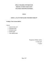 Konspekts 'Tiesa un tiesu iekārta', 1.