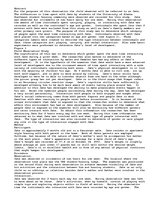 Eseja 'This Essay Is a Child Observation Project', 1.